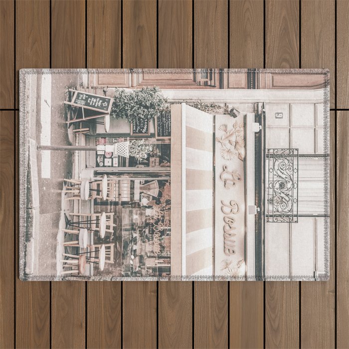 Cafe de Paris Outdoor Rug Gallery Image 1
