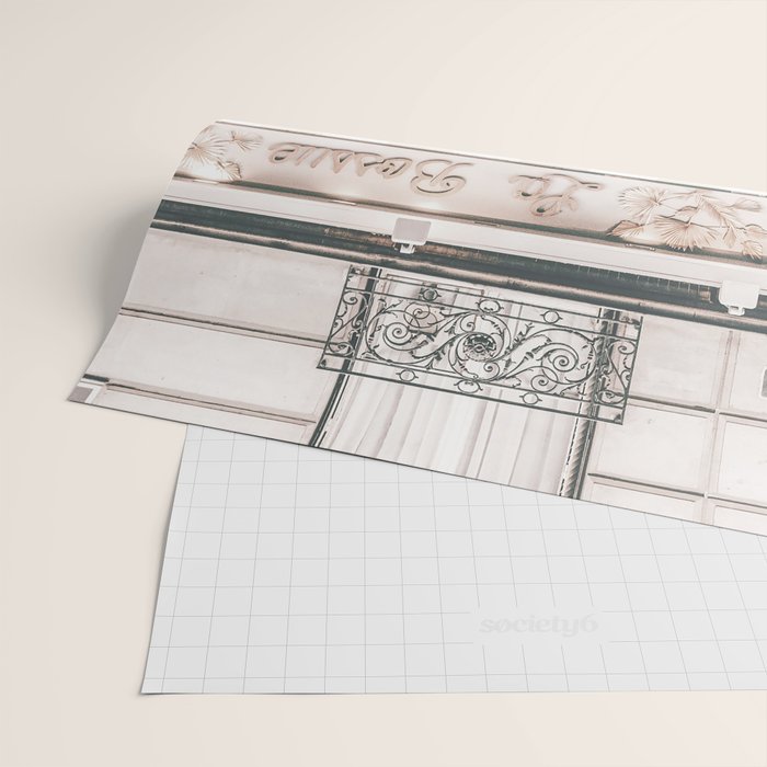 Cafe de Paris Wrapping Paper Gallery Image 2
