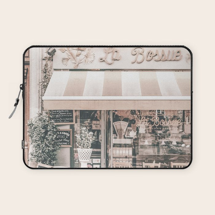 Cafe de Paris Laptop Sleeve Gallery Image 1