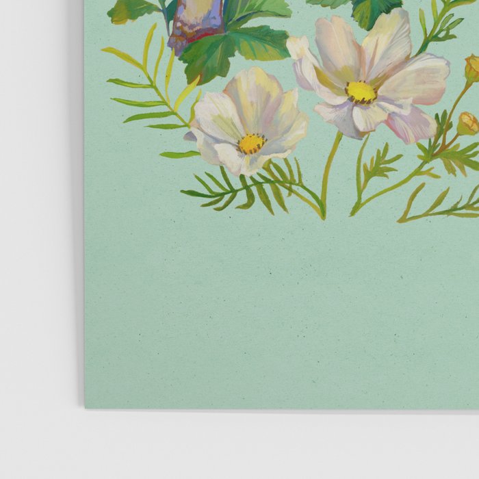 Flower Birds Garden Poster Gallery Image 3