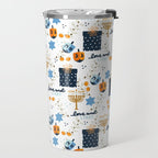 Love and Light for Hanukkah Travel Mug Gallery Image 2