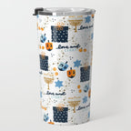 Love and Light for Hanukkah Travel Mug Gallery Image 3