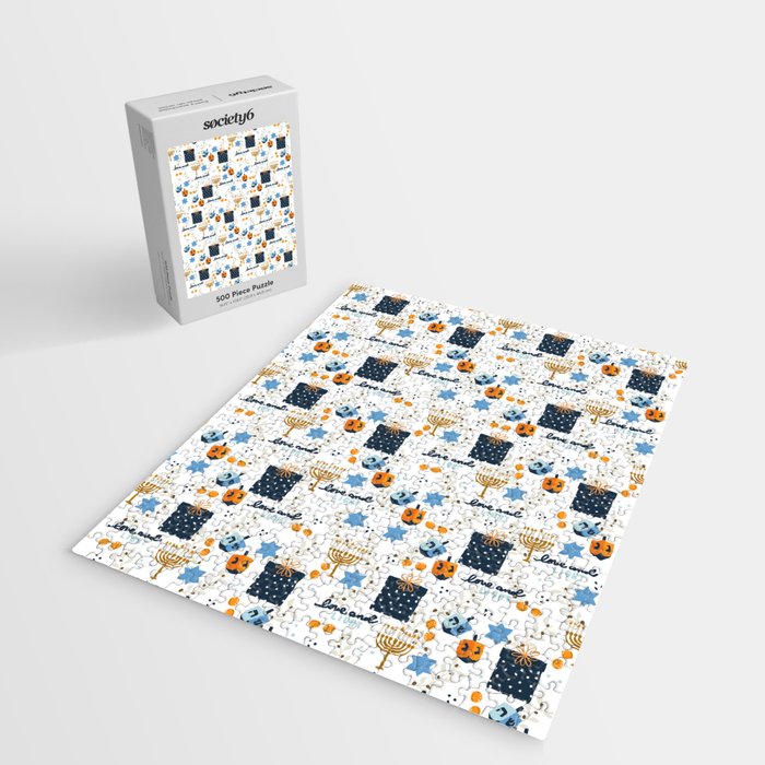 Love and Light for Hanukkah Jigsaw Puzzle Gallery Image 2
