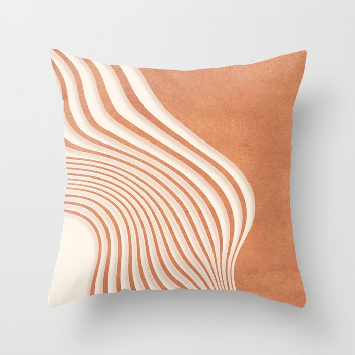Movement of Lines 2 Throw Pillow Gallery Image 6