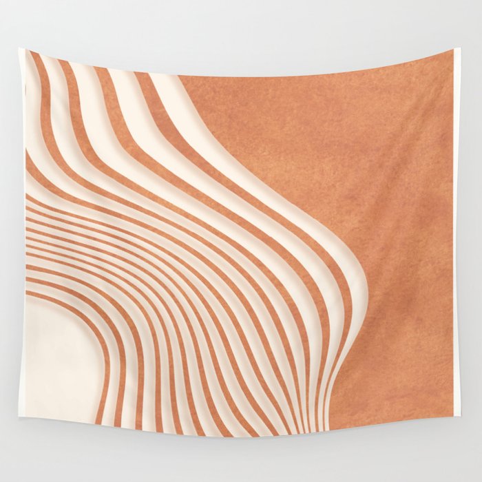 Movement of Lines 2 Wall Tapestry Gallery Image 4