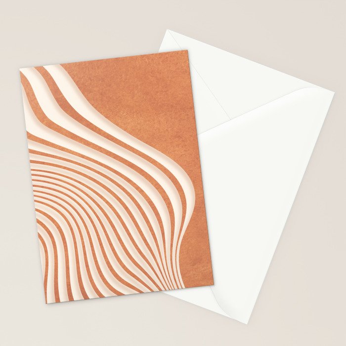 Movement of Lines 2 Stationery Card Gallery Image 2
