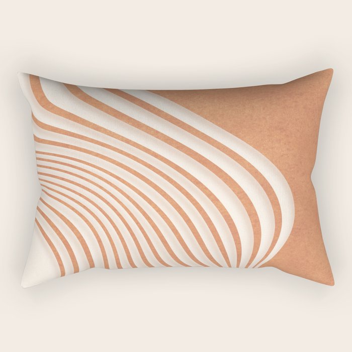 Movement of Lines 2 Rectangular Pillow Gallery Image 1