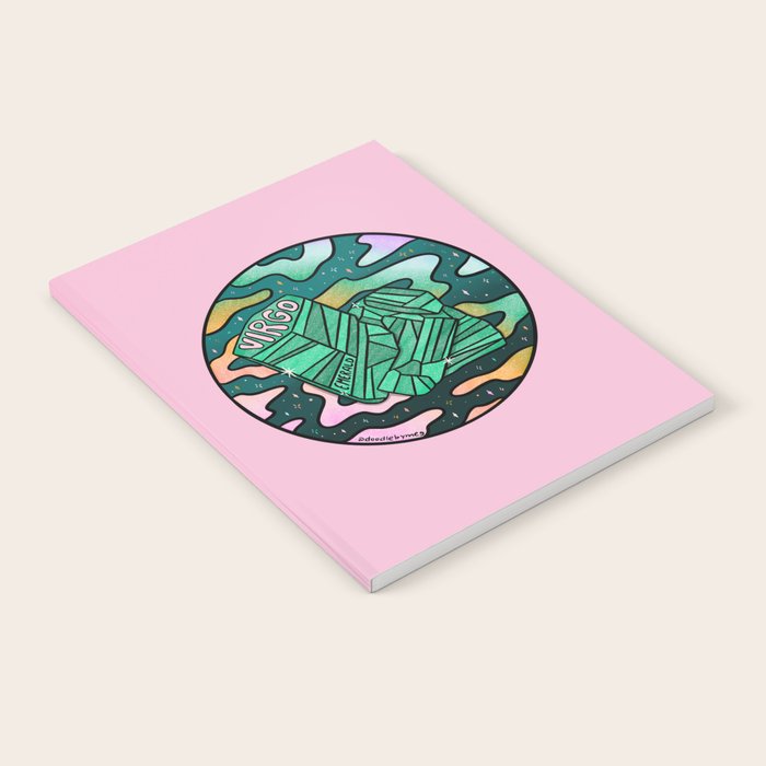 Virgo Crystal Notebook Gallery Image 1