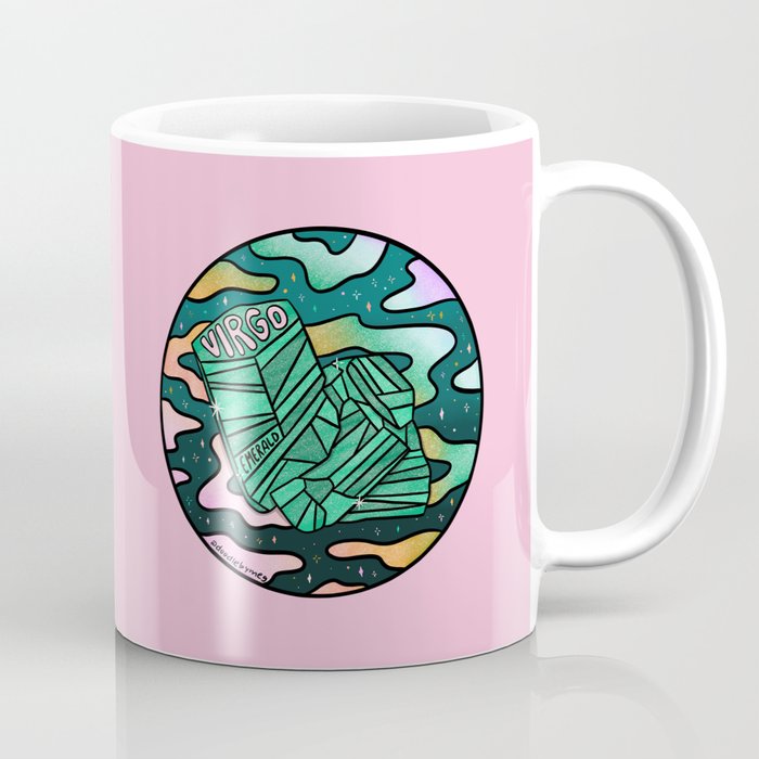 Virgo Crystal Coffee Mug Gallery Image 1