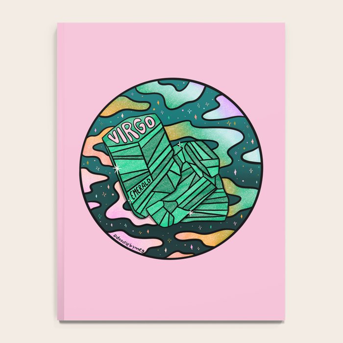 Virgo Crystal Notebook Gallery Image 4