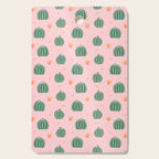 Vintage succulent cactus plant pattern Cutting Board Gallery Image 1