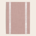 Modern Boho Serenity Stripes Mauve Poster Gallery Image 4