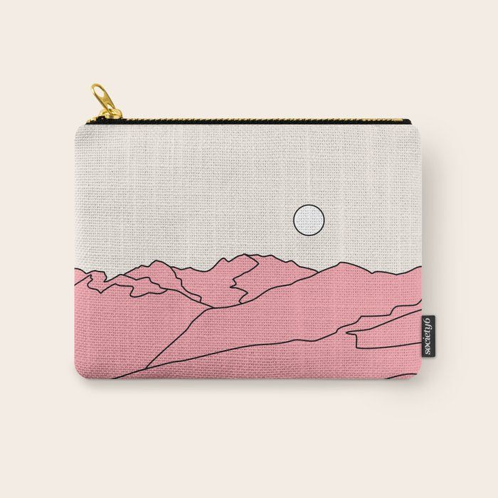 Abstract Landscape 28F Carry All Pouch Gallery Image 1