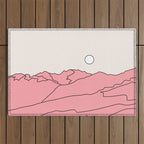 Abstract Landscape 28F Outdoor Rug Gallery Image 1