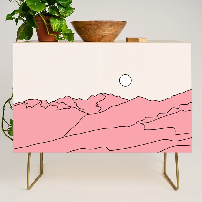 Abstract Landscape 28F Credenza Gallery Image 1
