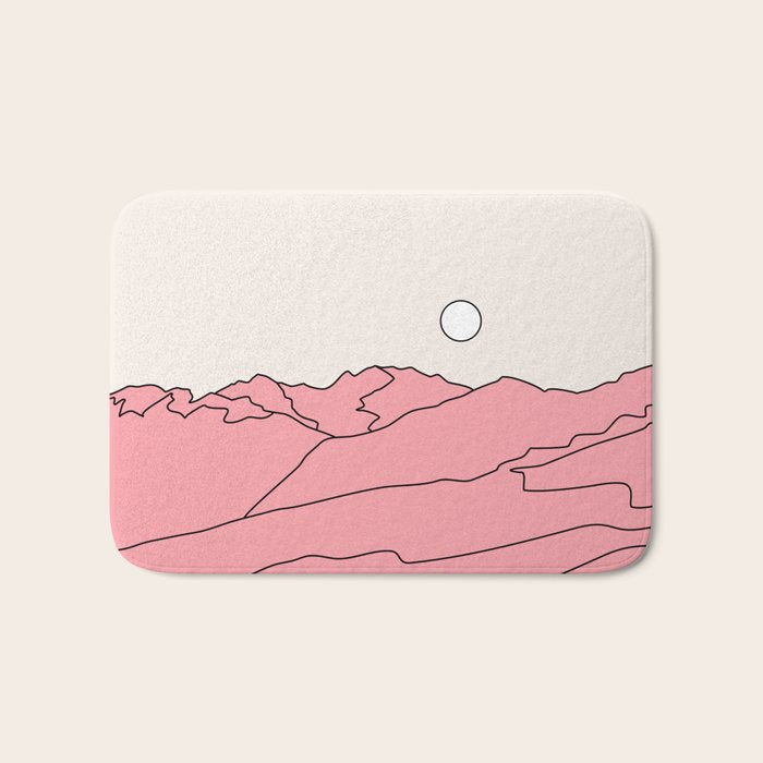 Abstract Landscape 28F Bath Mat Gallery Image 1