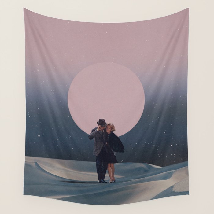It is our chance to Leave forever - Vertical version Wall Tapestry Gallery Image 4