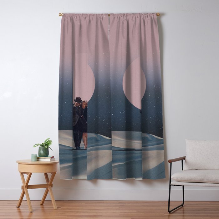 It is our chance to Leave forever - Vertical version Window Curtain Gallery Image 1