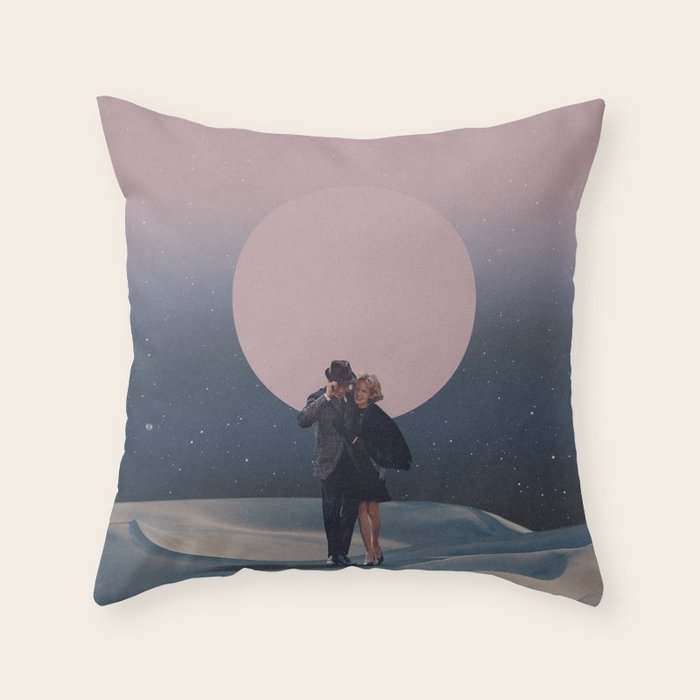 It is our chance to Leave forever - Vertical version Throw Pillow Gallery Image 6