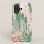 cactus garden iPhone Case Gallery Image 1