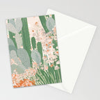 cactus garden Stationery Card Gallery Image 2