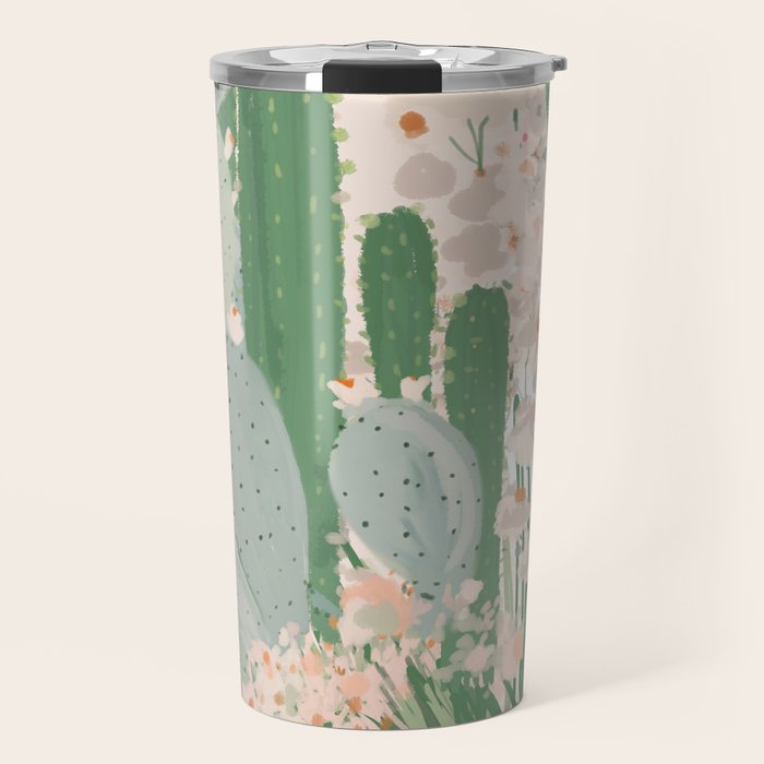 cactus garden Travel Mug Gallery Image 1