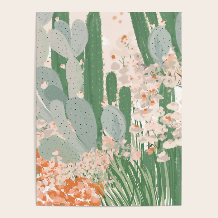 cactus garden Poster Gallery Image 1