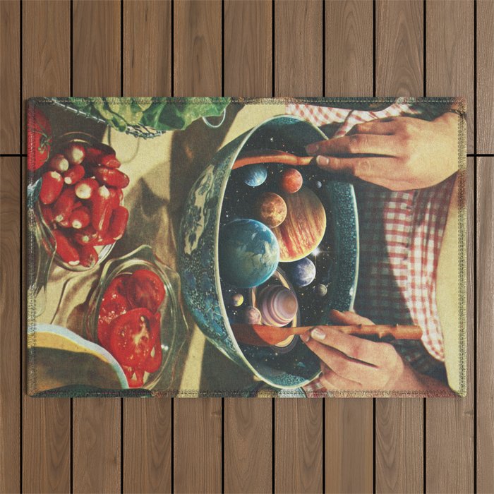 Universal Salad Toss II Outdoor Rug Gallery Image 1