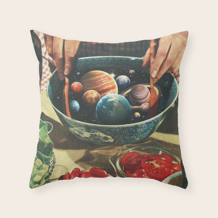 Universal Salad Toss II Throw Pillow Gallery Image 6