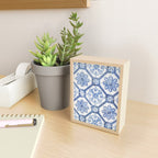 Blue Portugese Tile Pattern | Colorful Travel Photography in Portugal | Azulejos House Design Art Print Mini Art Print Gallery Image 2