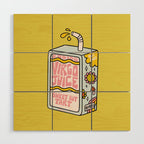 Virgo Juice Box Wood Wall Art Gallery Image 1
