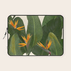 tropical floral Laptop Sleeve Gallery Image 1