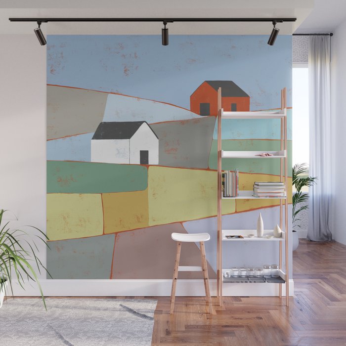 Fields of Color Wall Mural Gallery Image 1