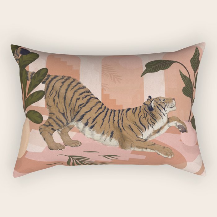 Easy Tiger Rectangular Pillow Gallery Image 2