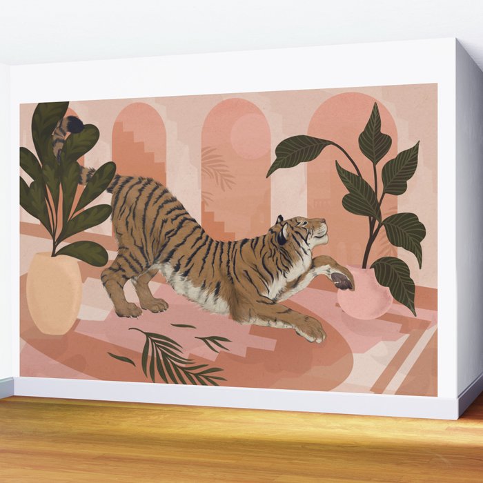 Easy Tiger Wall Mural Gallery Image 2