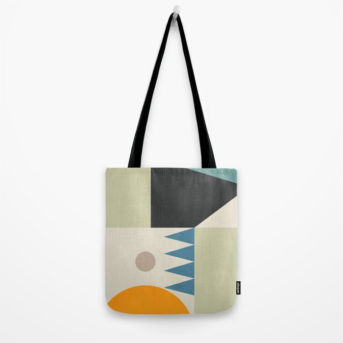 Abstract Geometric Shapes 26 Tote Bag Gallery Image 2
