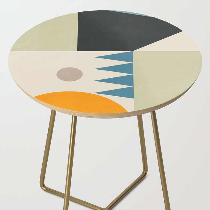 Abstract Geometric Shapes 26 Side Table Gallery Image 2