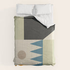 Abstract Geometric Shapes 26 Comforter Gallery Image 6