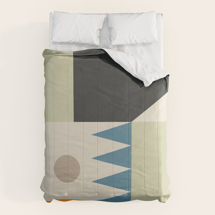 Abstract Geometric Shapes 26 Comforter Gallery Image 6