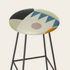 Abstract Geometric Shapes 26 Stool Gallery Image 2