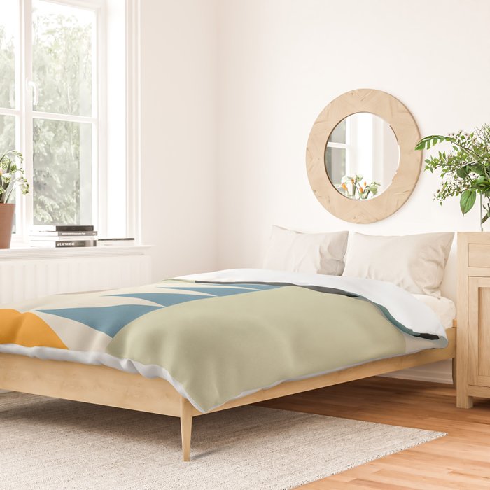 Abstract Geometric Shapes 26 Duvet Cover Gallery Image 2