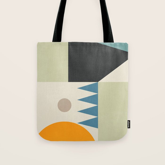 Abstract Geometric Shapes 26 Tote Bag Gallery Image 1