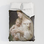 William-Adolphe Bouguereau "L'Innocence (Innocence)"(1893) Comforter Gallery Image 6