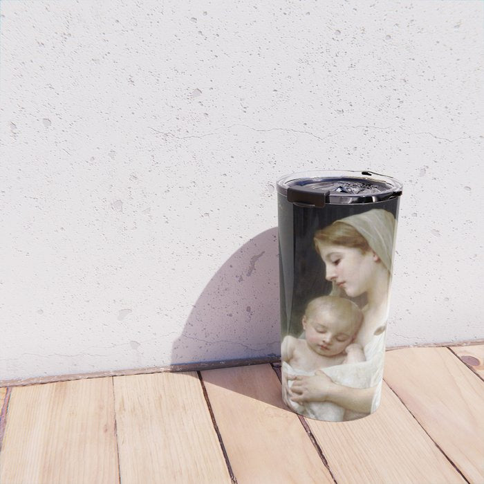 William-Adolphe Bouguereau "L'Innocence (Innocence)"(1893) Travel Mug Gallery Image 4