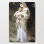 William-Adolphe Bouguereau "L'Innocence (Innocence)"(1893) Cutting Board Gallery Image 1