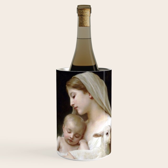 William-Adolphe Bouguereau "L'Innocence (Innocence)"(1893) Wine Chiller Gallery Image 1