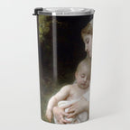 William-Adolphe Bouguereau "L'Innocence (Innocence)"(1893) Travel Mug Gallery Image 3