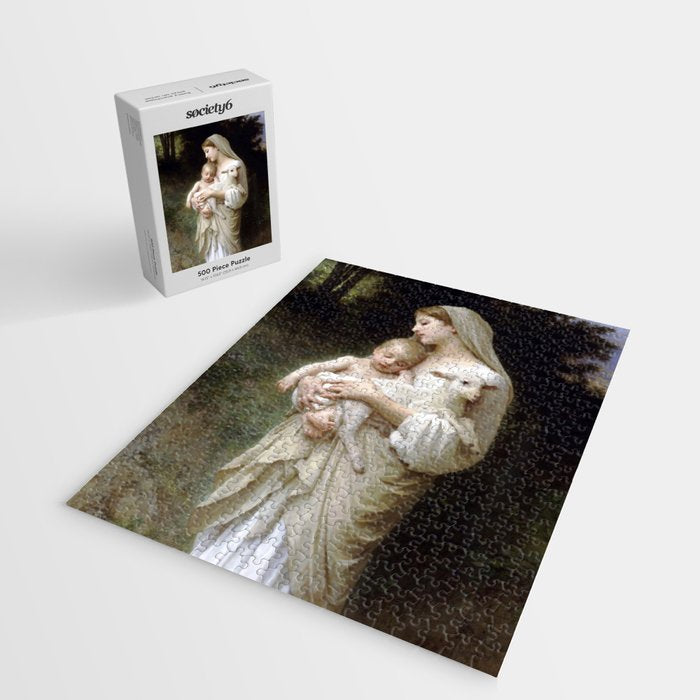 William-Adolphe Bouguereau "L'Innocence (Innocence)"(1893) Jigsaw Puzzle Gallery Image 2