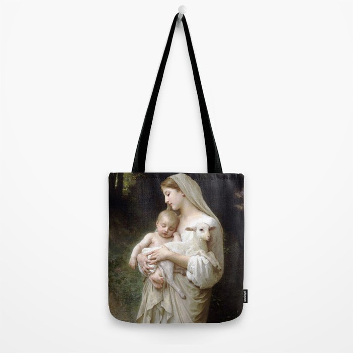 William-Adolphe Bouguereau "L'Innocence (Innocence)"(1893) Tote Bag Gallery Image 2