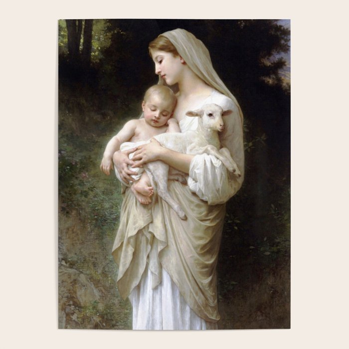 William-Adolphe Bouguereau "L'Innocence (Innocence)"(1893) Poster Gallery Image 4